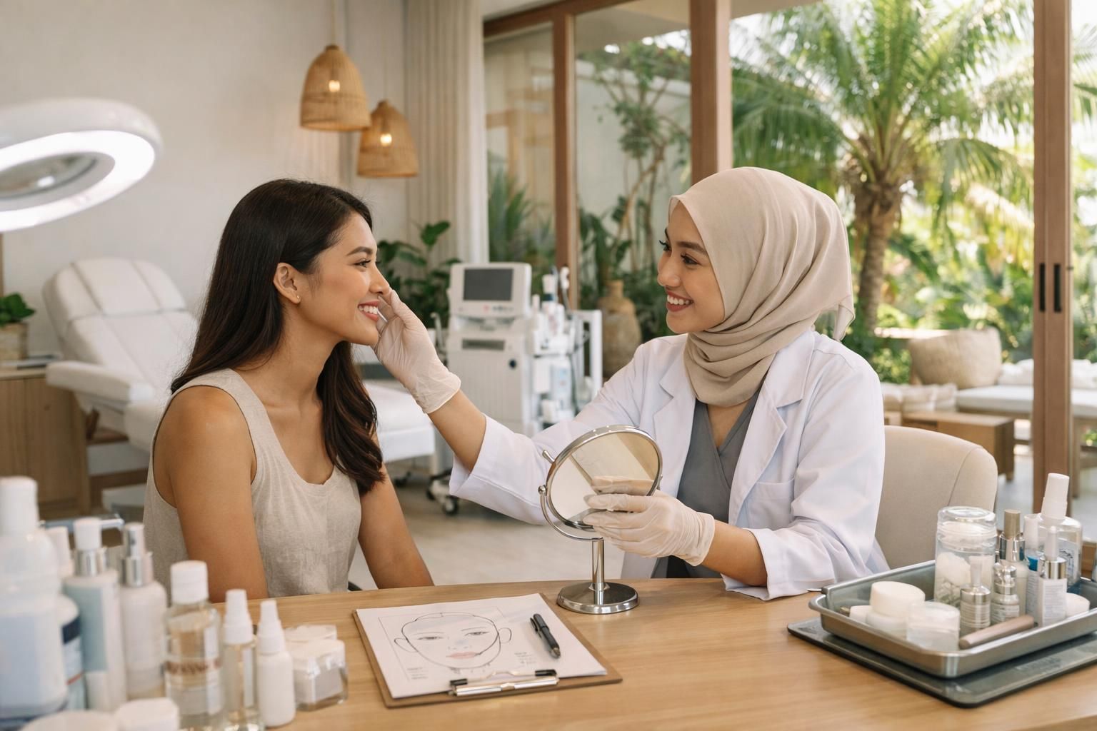 klinik estetika terbaik di uluwatu bali yang menawarkan perawatan wajah dan tubuh berkualitas untuk kecantikan alami anda.